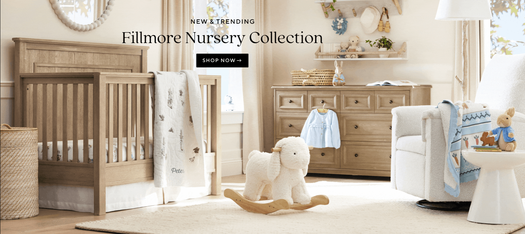 Kids & Baby Furniture, Kids Bedding & Gifts Baby Registry Pottery Barn Kids